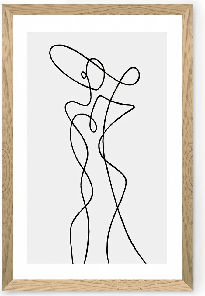 Pikturë dekorative, Wallity, Tekhammdf6, shumëngjyrëshe, 33x48cm