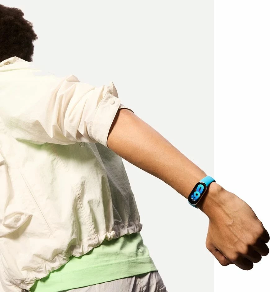 Rrip për orë të mençur Tech-Protect IconBand për Xiaomi Smart Band 8/8 NFC, i zi