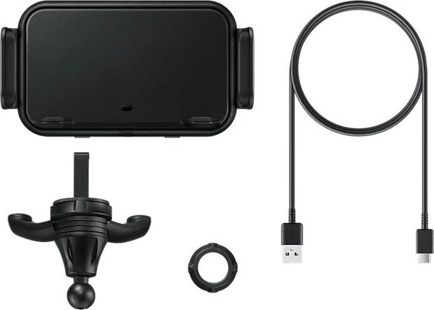 Mbajtëse aktive Samsung EP-H5300 me karikim wireless, për veturë, e zezë