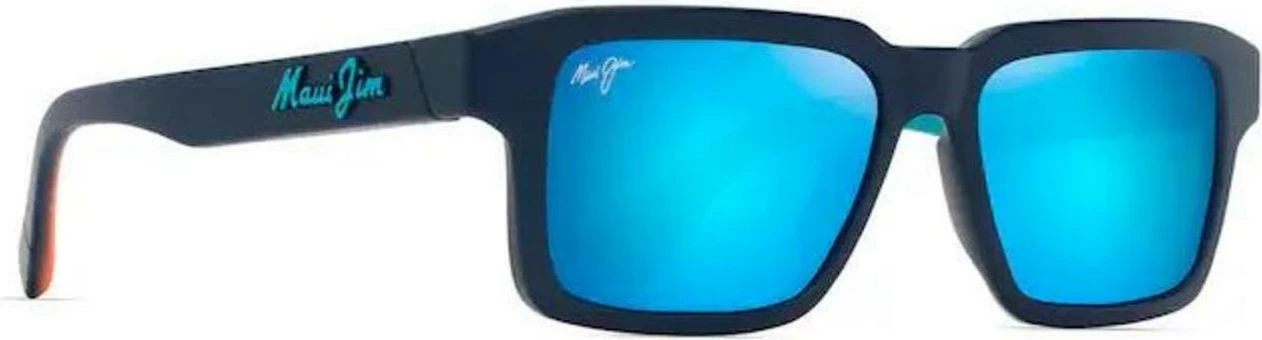 Syze dielli për meshkuj Maui Jim KAHIKO MJ0635S-004 B635-03, blu e errët