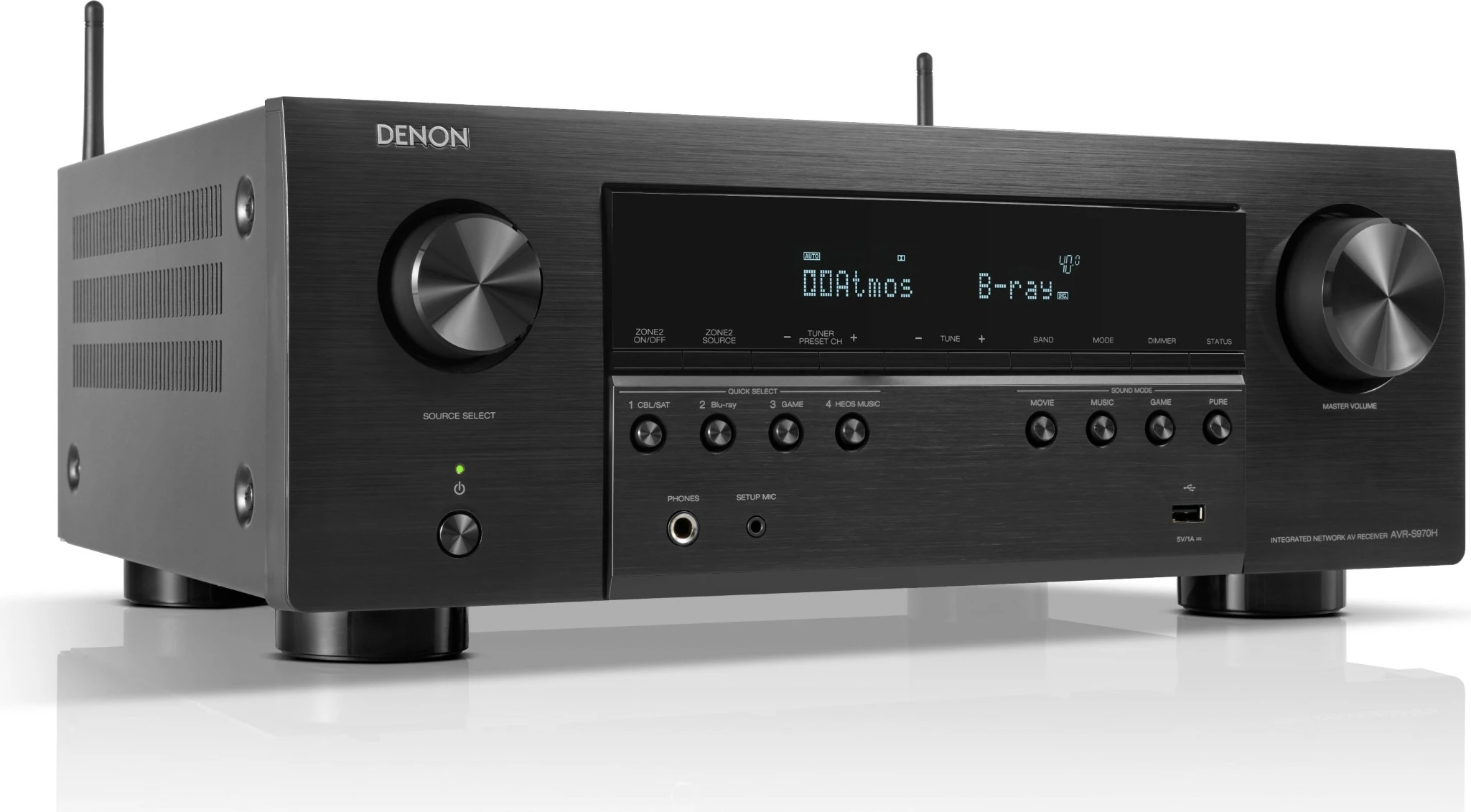 AV-Receiver Denon AVR-S970H 7.2-kanal, i zi