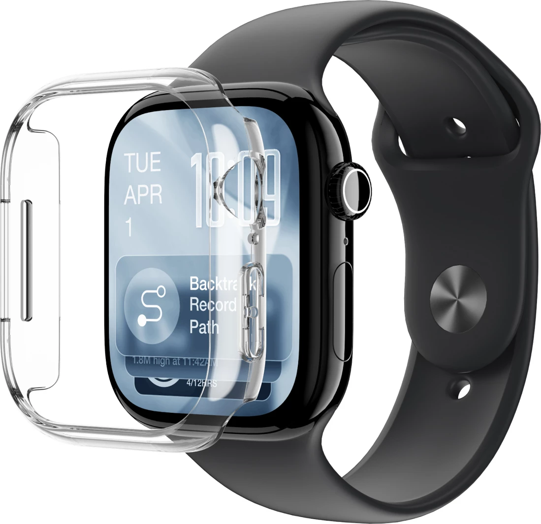 Mbështjellës smartwatch, AmazingThing, Minimal, për Apple Watch Series 11 42 mm, transparent