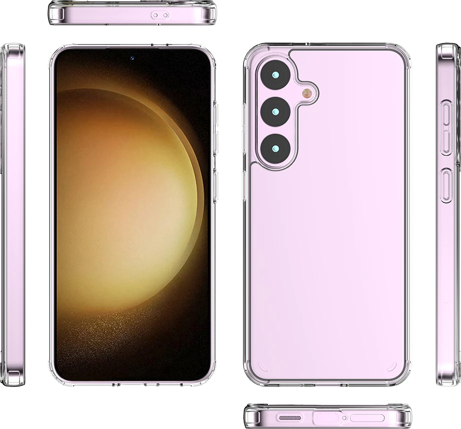 Mbështjellës ONASI 22770 për Samsung Galaxy S25 5G, silikon 1.8 mm, transparent