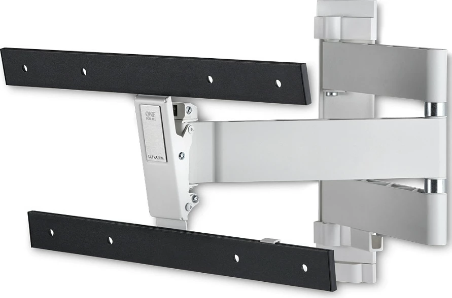Mbajtëse muri TV One For All WM 6453, 32-77", VESA 200x200-400x400, rrotullim 180°, anim 0-20°, e zezë/e bardhë