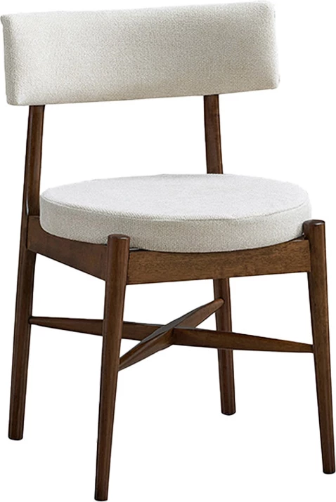 Tavolinë me karrige Eleganza-Raudi, set 7 pjesësh, MDF, ngjyrë arre, 180x99x75.8cm