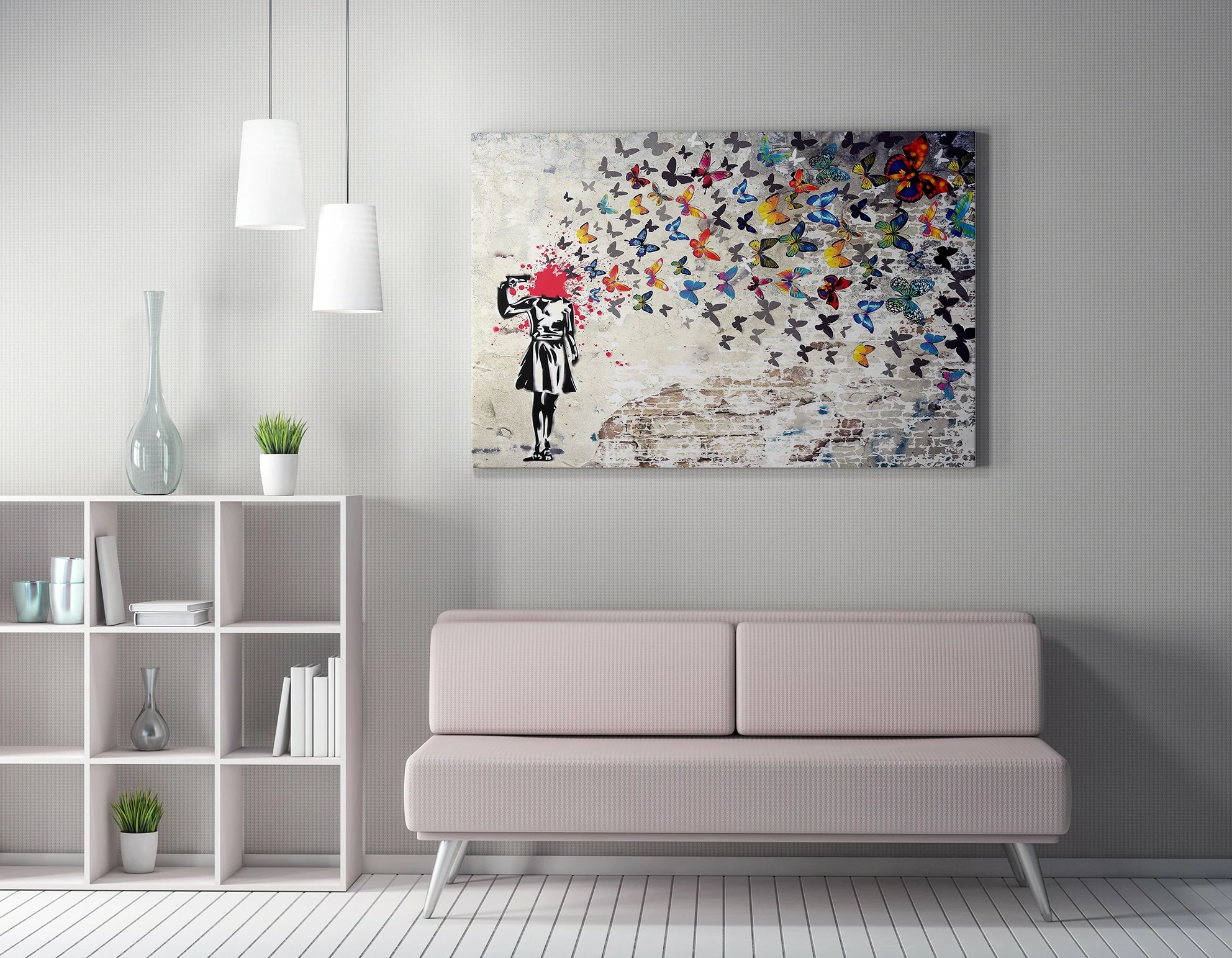 Pikturë dekorative në kanavacë Wallity, WY51, 50x70cm