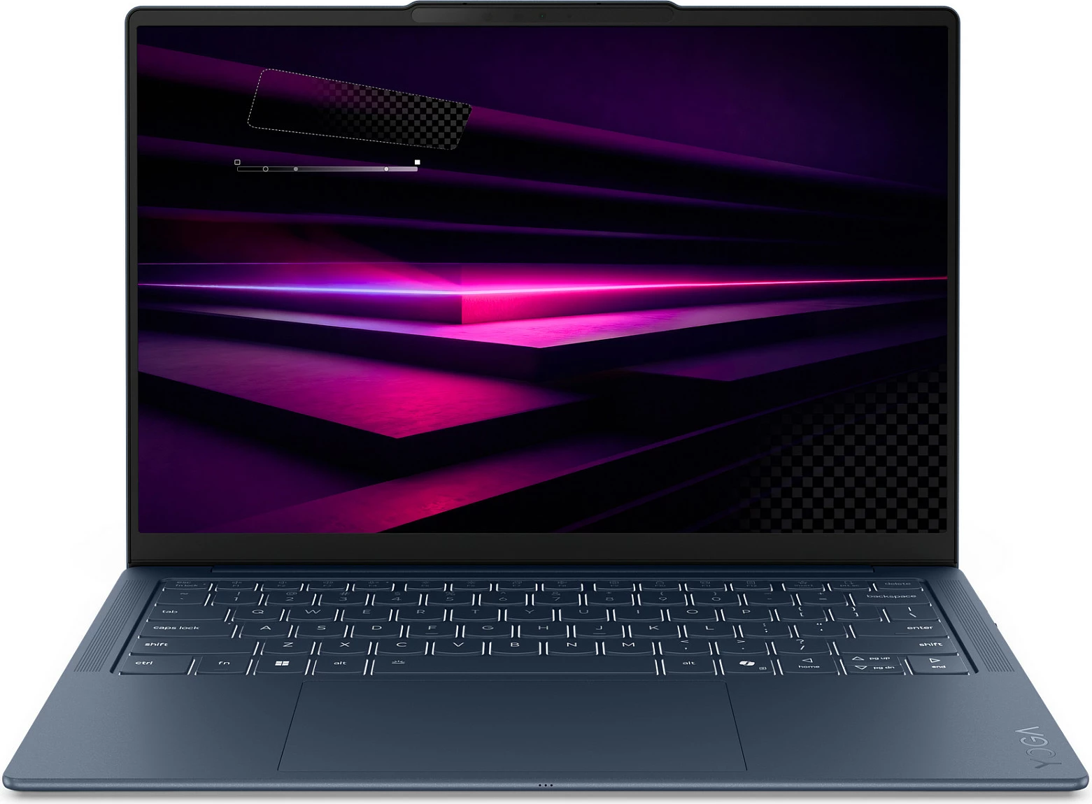 Laptop Lenovo Yoga 7 Slim, Snapdragon X2P-42-100, 16GB RAM, 1TB SSD, Windows 11 Home, blu e errët