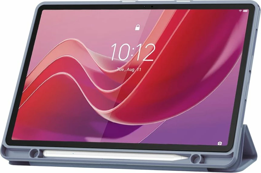 Mbështjellës tablet Tech-Protect SC Pen Case për Lenovo Tab M11 11", silikon, vjollcë e errët