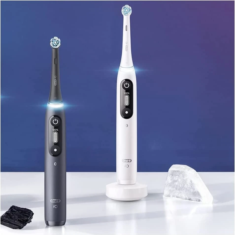 Furçë dhëmbësh Oral-B iO Series 7, Duo e Zezë dhe e Bardhë
