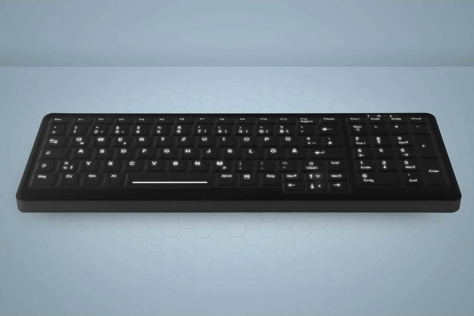 Tastierë Cherry AK-CB7000, Wired, USB, Scissor key switch, Ngjyrë e zezë