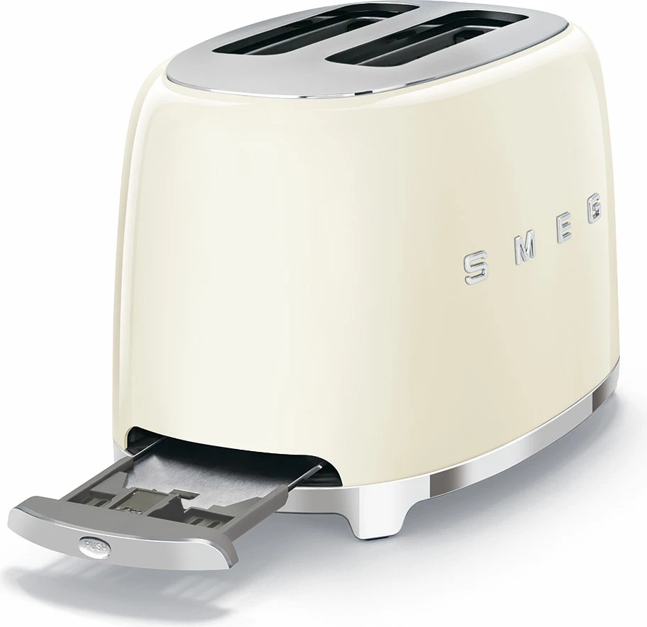 Thekëse buke SMEG TSF01CREU, bezhë