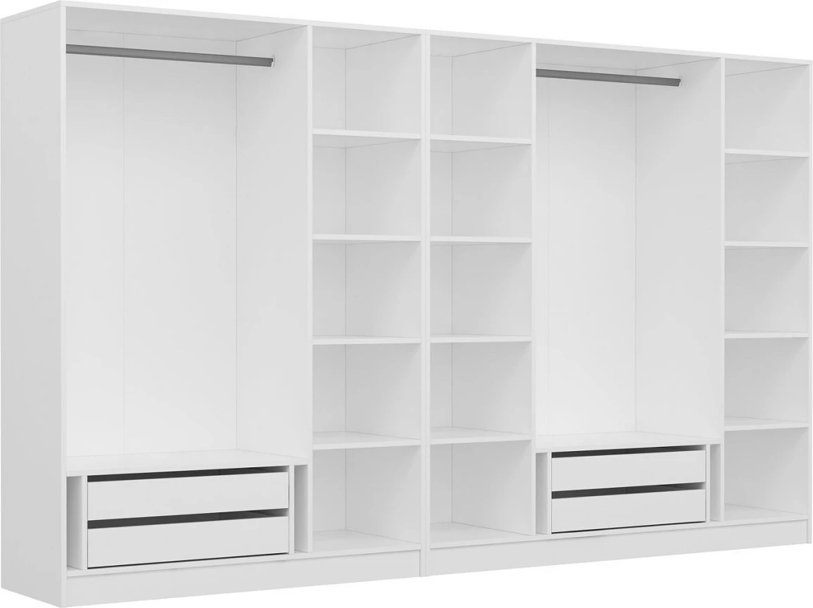 Dollap Skye Decor, ngjyrë e bardhë, Kale Country, 3836