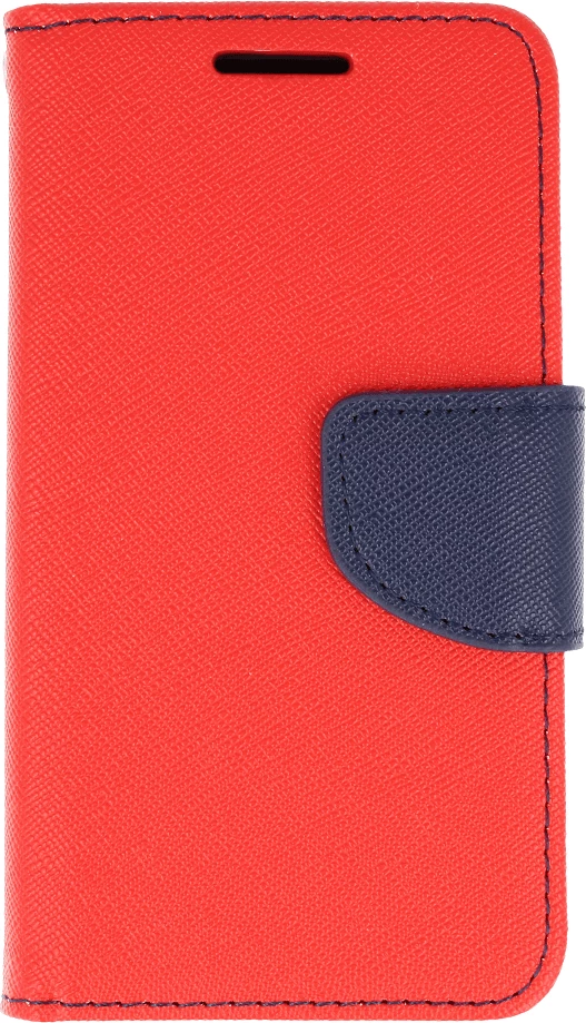 Mbështjellës HAVANA Fancy Diary për Samsung Galaxy A16, flip cover me rrip magnetik, Red Blue