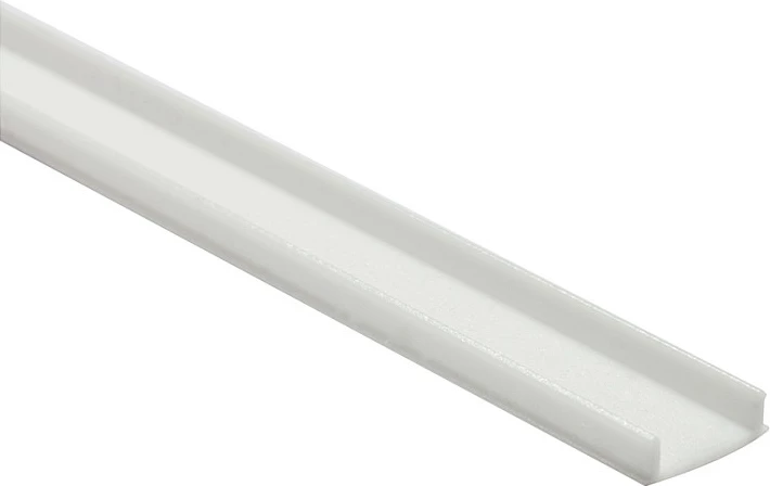 Kapak difuzor për profil LED Synergy21 ALU052, PC difuz, i bardhë