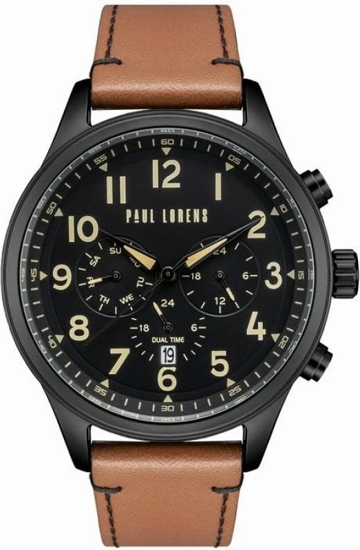 Orë dore për meshkuj Paul Lorens, e zezë