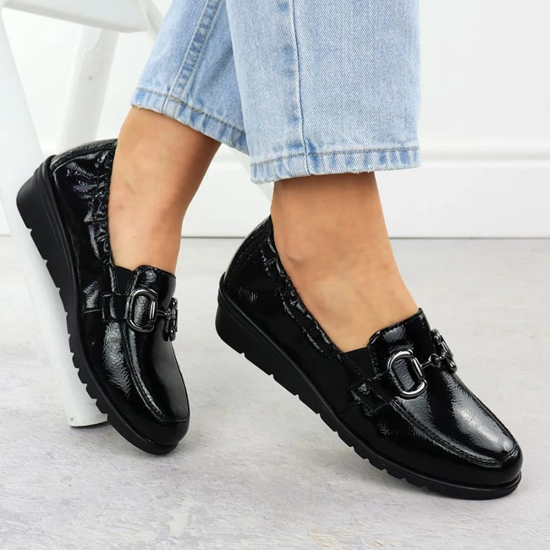 Këpucë për femra Rieker L5352-00, të zeza