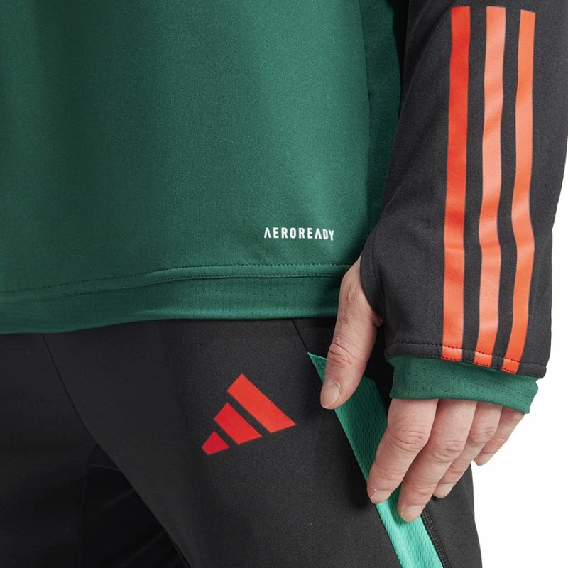 Duks për stërvitje futbolli adidas Manchester United, për meshkuj, jeshil [Madhësia: L]