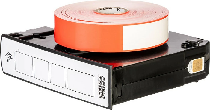 Byzylykë identifikimi Zebra Z-Band Direct Thermal, 200 copë, 6 rrotulla, kuqe/bardhë