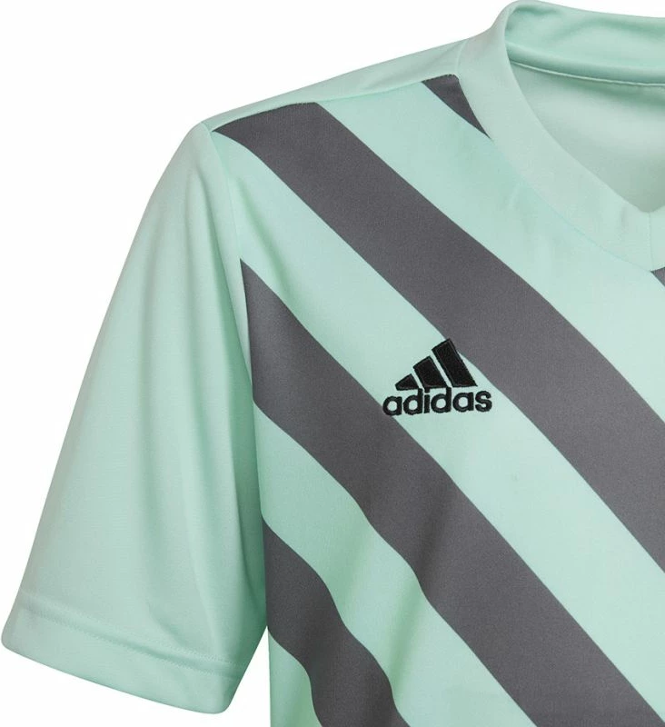 Fanellë për fëmijë adidas, ngjyrë mente me gri [Madhësia: 116 cm]