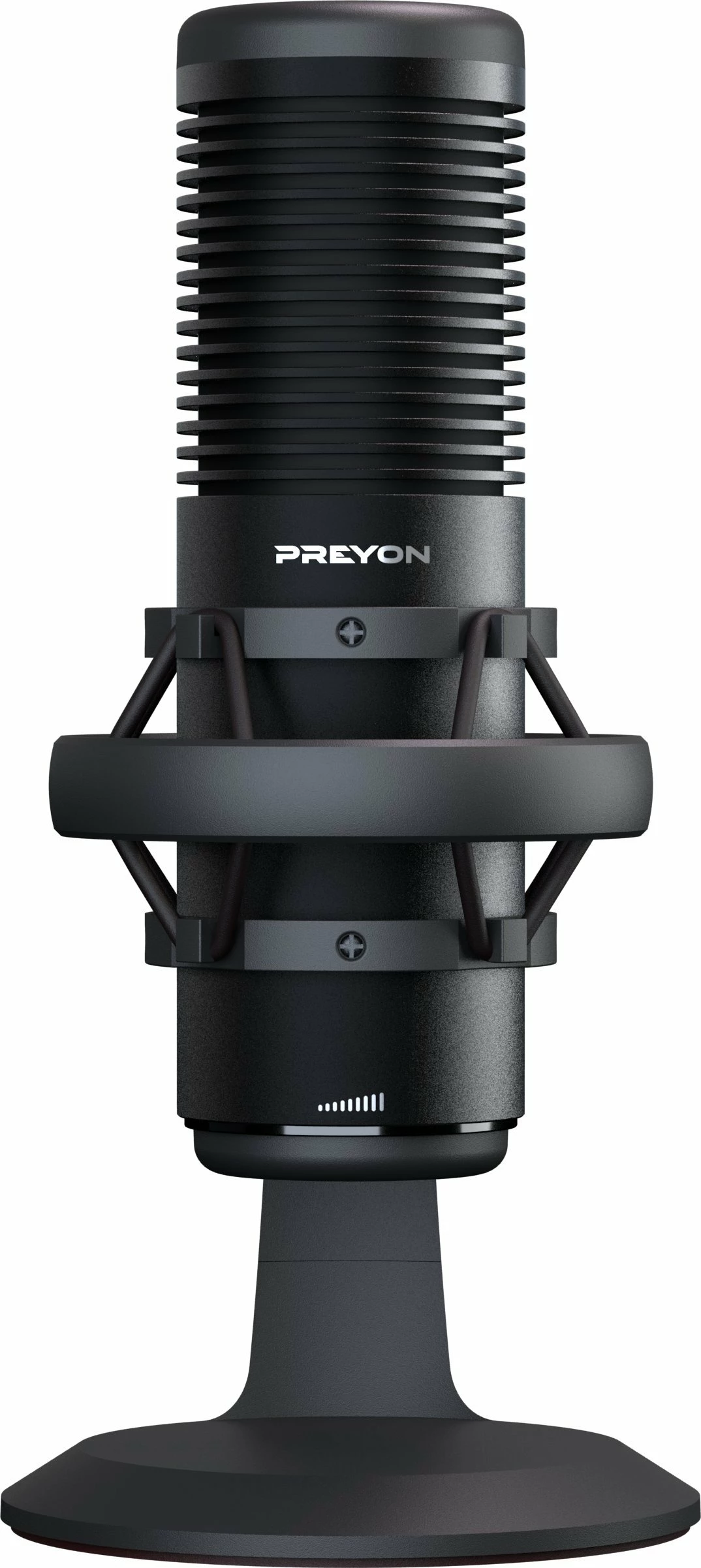 Mikrofon PREYON Stork Scream PSS43B, USB, cardioid/omnidirectional, me krah montimi, i zi, set