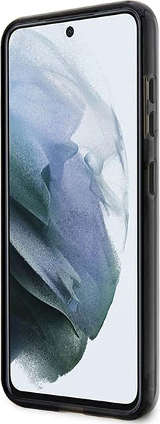 Mbështjellës Guess Marble për Samsung Galaxy S23+ S916, i fortë, i zi