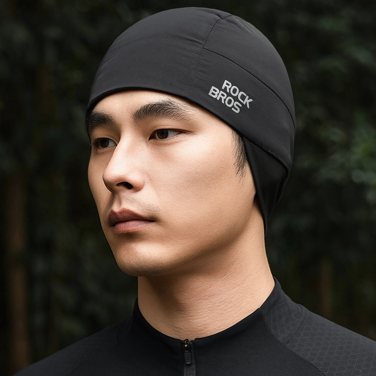 Kapelë çiklizmi dimërore Rockbros M015, e kthyeshme, 54-61 cm, e zezë