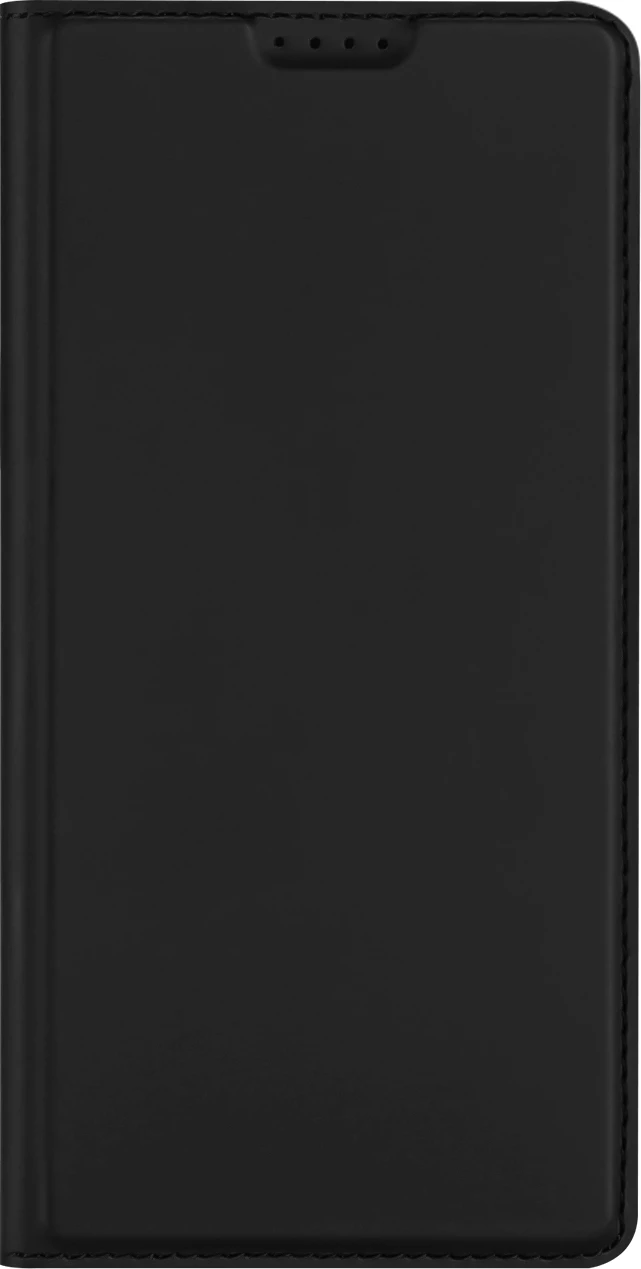 Mbështjellës Dux Ducis Skin Pro për Vivo Y16/Y02s, me kapak, xhep kartelash, i zi