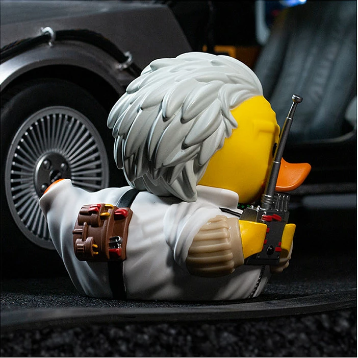 Figurinë koleksionuese TUBBZ Back to the Future Doc Brown (First Edition), 9 cm, PVC, multikolor