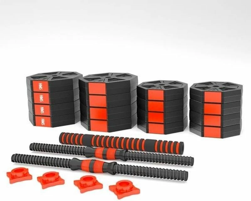 Set pesha trajnimi HMS unisex, të kuqe/zeza