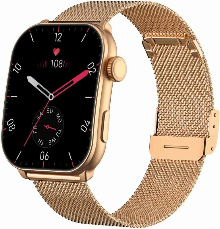 Smartwatch për femra Gravity, rozë e zezë