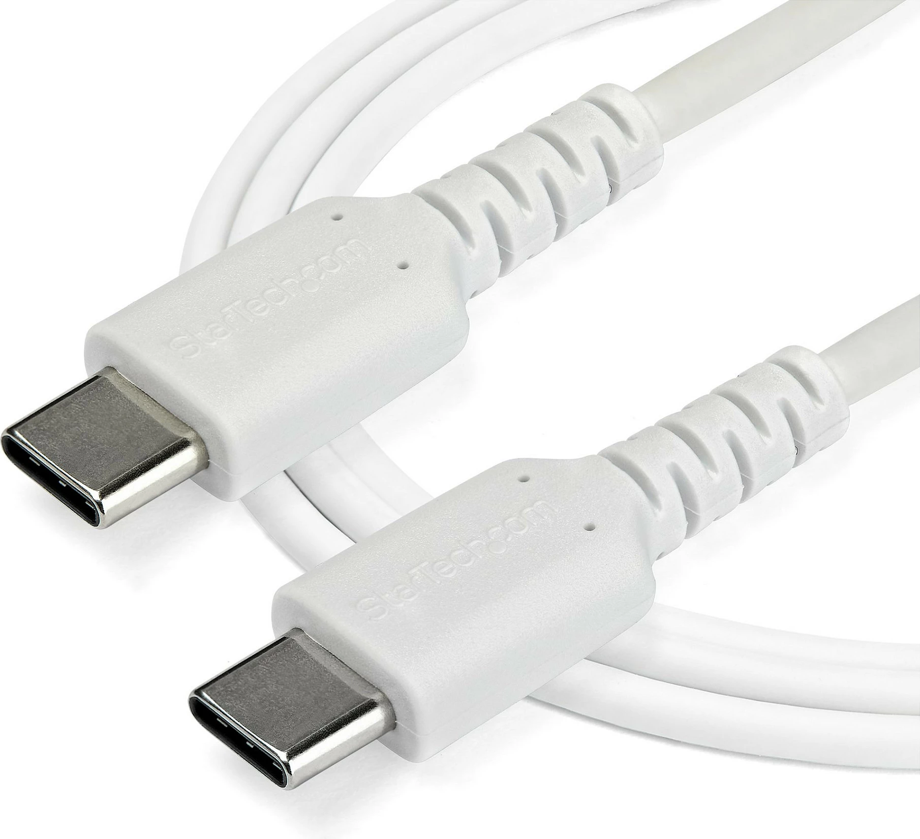 Kabllo USB-C StarTech RUSB2CC1MW, USB-C në USB-C, 1m, USB PD 60W, USB 2.0, e bardhë