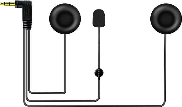 Kufje për helmetë motoçiklete EJEAS HIFI-MH për interkom Q2, 3.5 mm, e zezë