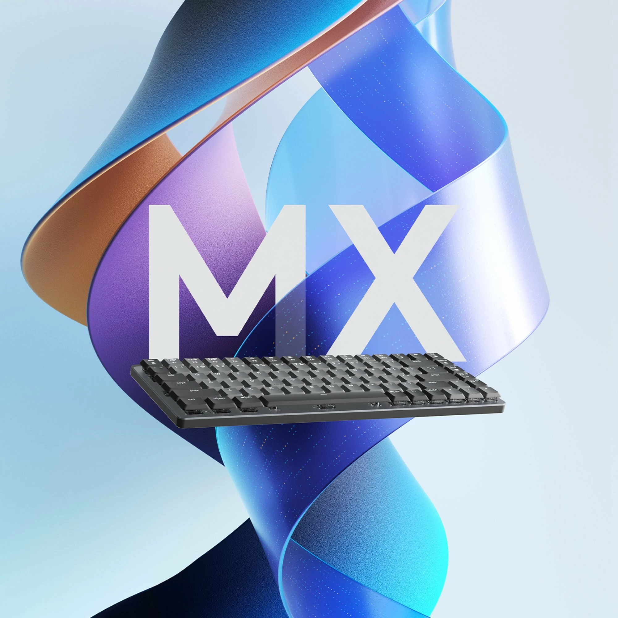 Tastierë mekanike wireless Logitech MX Mechanical Mini 920-010782, low-profile, US INTL, me ndriçim, Graphite 6