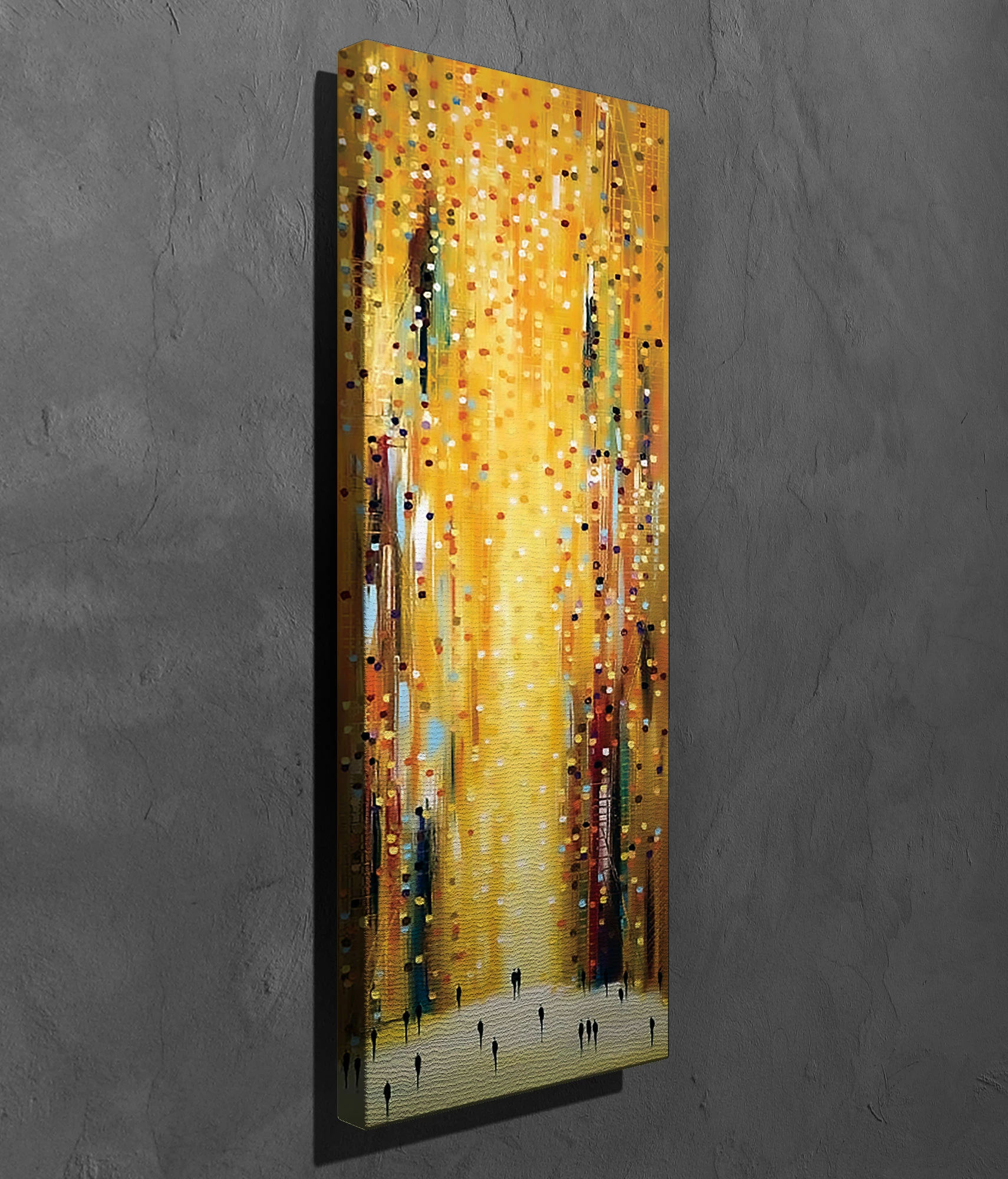Pikturë dekorative në kanavacë, Wallity, PC320, shumëngjyrëshe, 30x80cm