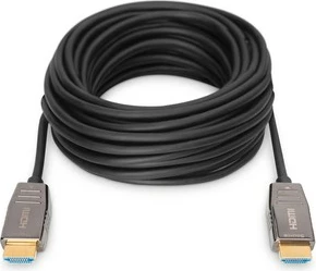 HDMI kabllo Digitus AK-330126-200-S, 20m, 8K, HDR, 48 Gbit/s, e zezë