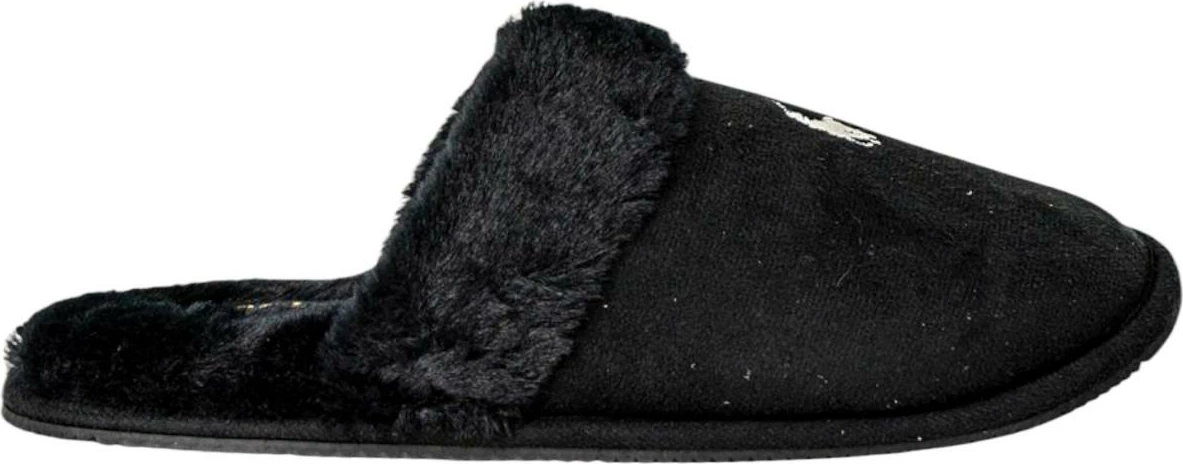 Papuqe për femra Ralph Lauren Black Summit Scuff 103293, të zeza