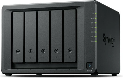 Njësi zgjerimi për NAS Synology DX525, 5-bay SATA 2.5/3.5", hot-swap, e zezë