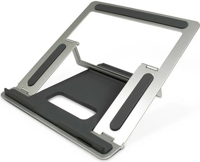 Stendë për laptop Inter-Tech NBS-100, e rregullueshme në lartësi, argjend/zi