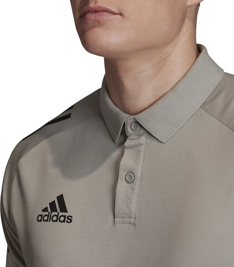 Maicë polo për meshkuj adidas, gri