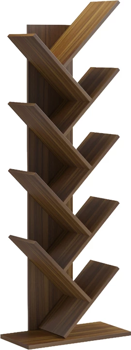 Raft librash Fyllo, ngjyrë arre, 50x25x141.5cm