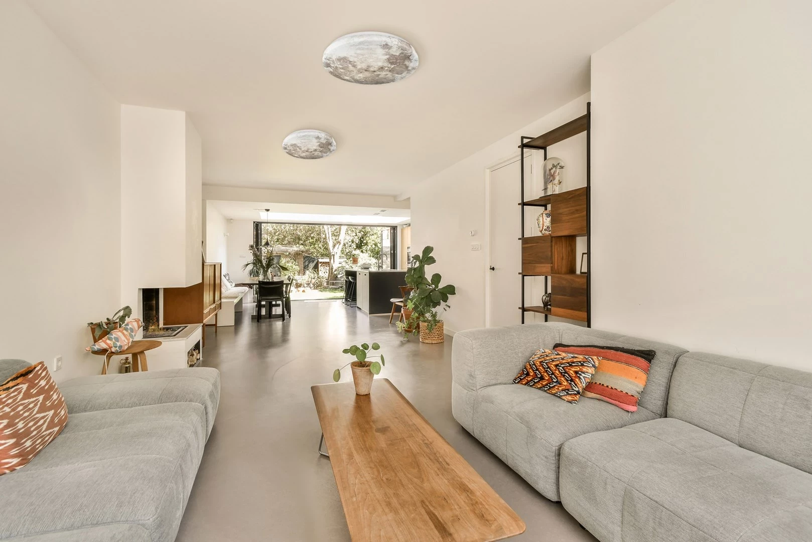 Plafonierë LED Activejet AJE-MOON 24W, Shumëngjyrëshe