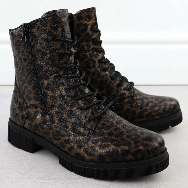Çizme femra Rieker Remonte D2S72-90, leopard kafe [Madhësia: 38]