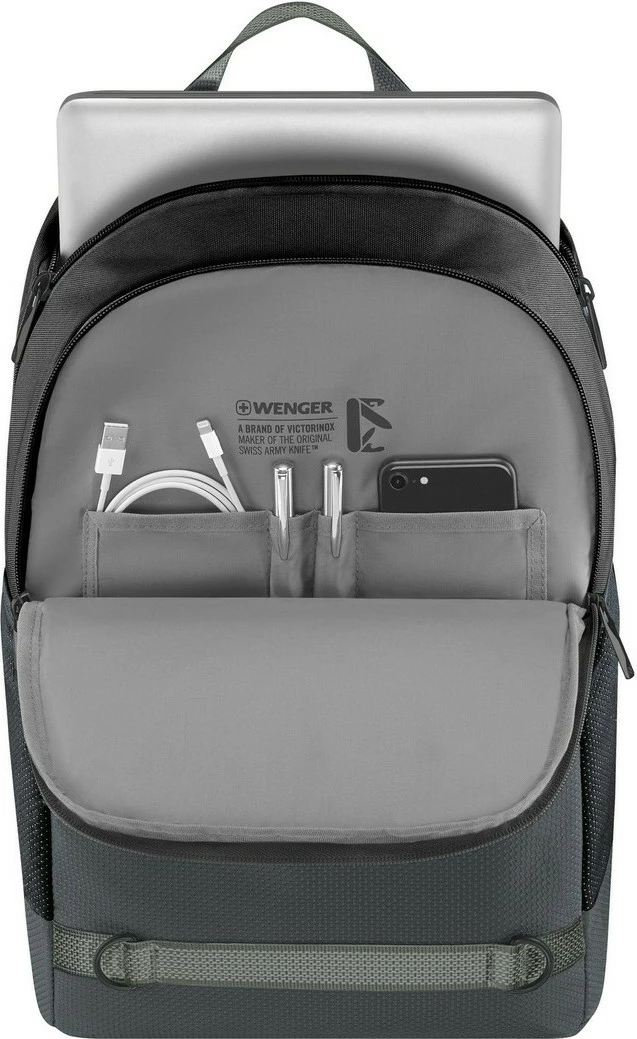 Çantë shpine Wenger Next 24 Tyon 15.6 inch Gravity Black