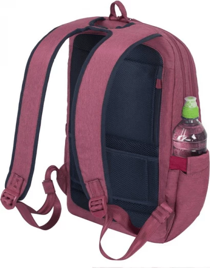 Çantë shpine për laptop RIVACASE 7760 deri 15.6\", poliester, e kuqe