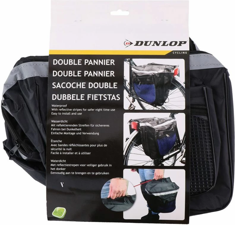Çantë bisiklete Dunlop, e zezë