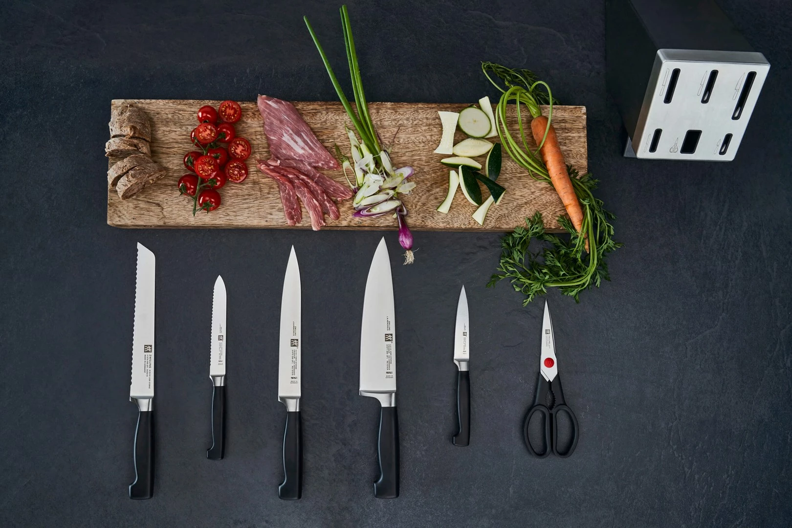 Set thikash kuzhine Zwilling Four Star 35148-507-0, 7 copa, hiri