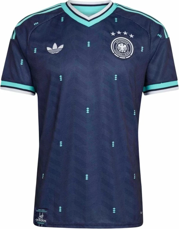 Fanellë futbolli për meshkuj adidas Germany 26 Away JN2074, navy blue