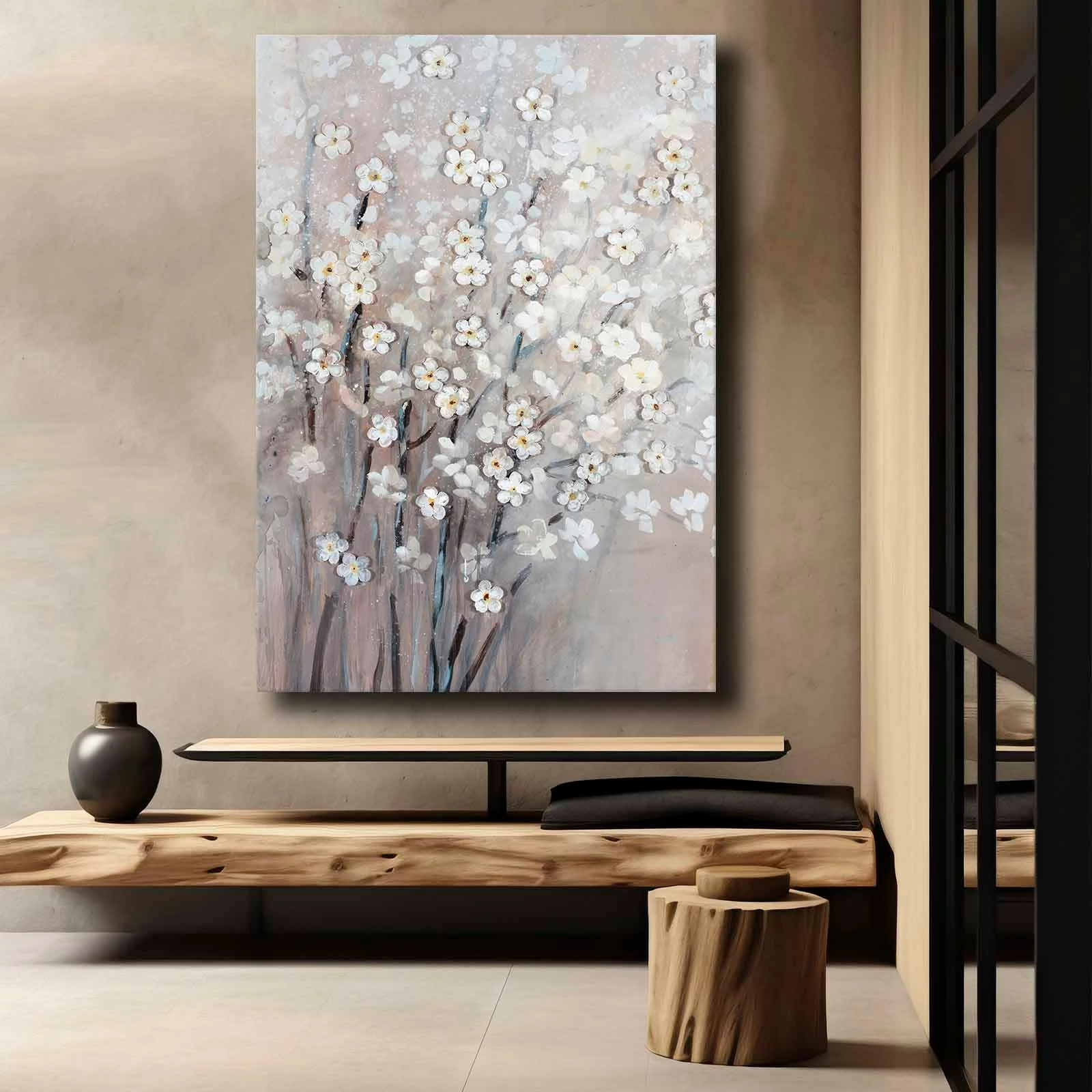 Pikturë dekorative në kanavacë, shumëngjyrëshe, Wallity, 70x100cm
