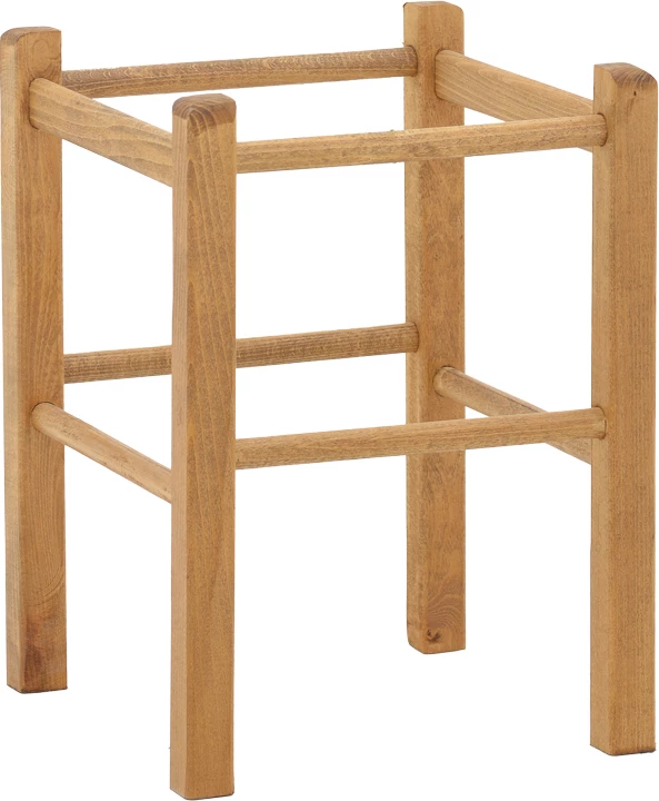 Karrige për bar Oligor dru ahu ngjyrë arre 34x4x47cm