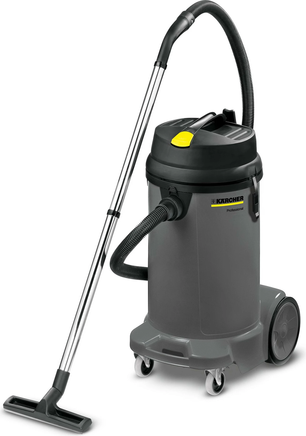 Fshesë industriale Kärcher NT 48/1, thithje thatë/njomë, 1380W, gri/zi